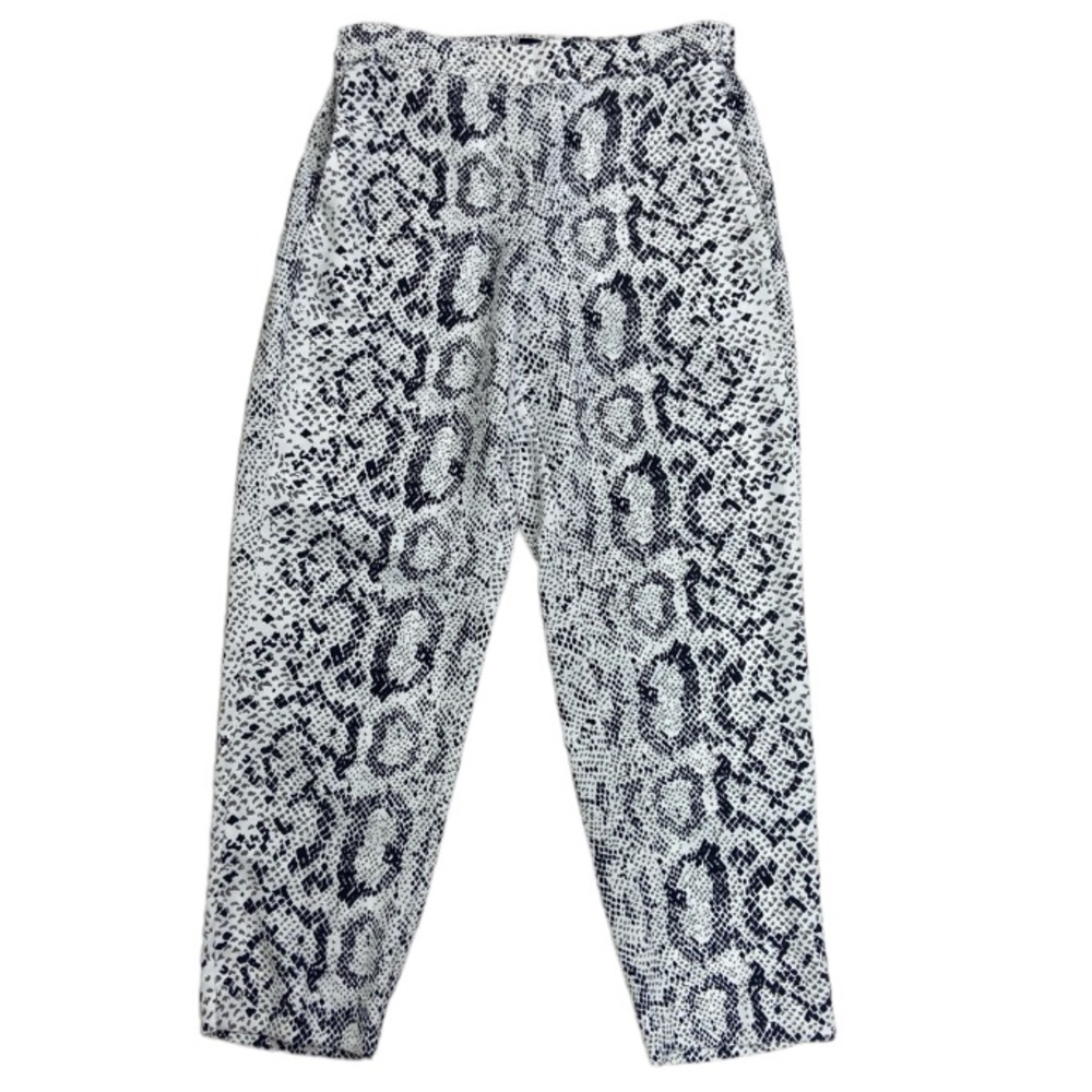 J Crew Factory Jamie Pant Snake Skin Python Print… - image 1